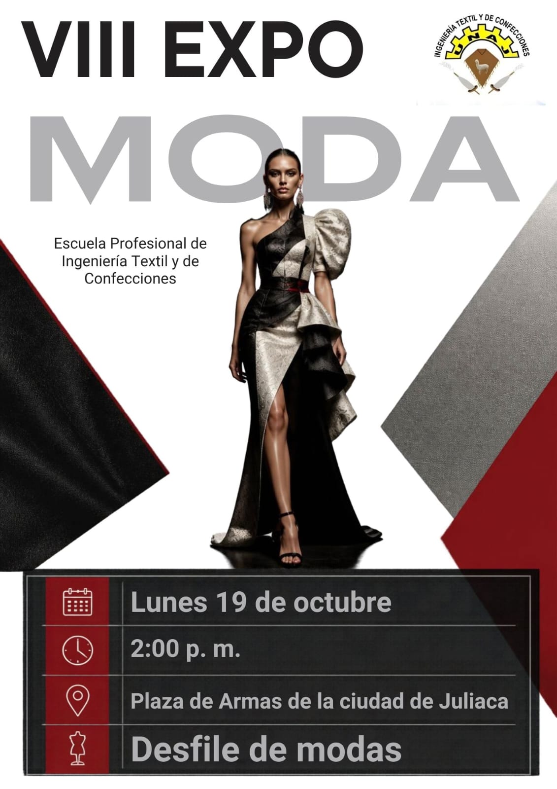 Afiche VIII Expo Moda
